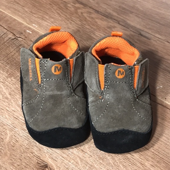 Merrell Baby Jungle Moc Walker Shoe Size 3 Months - Picture 6 of 11